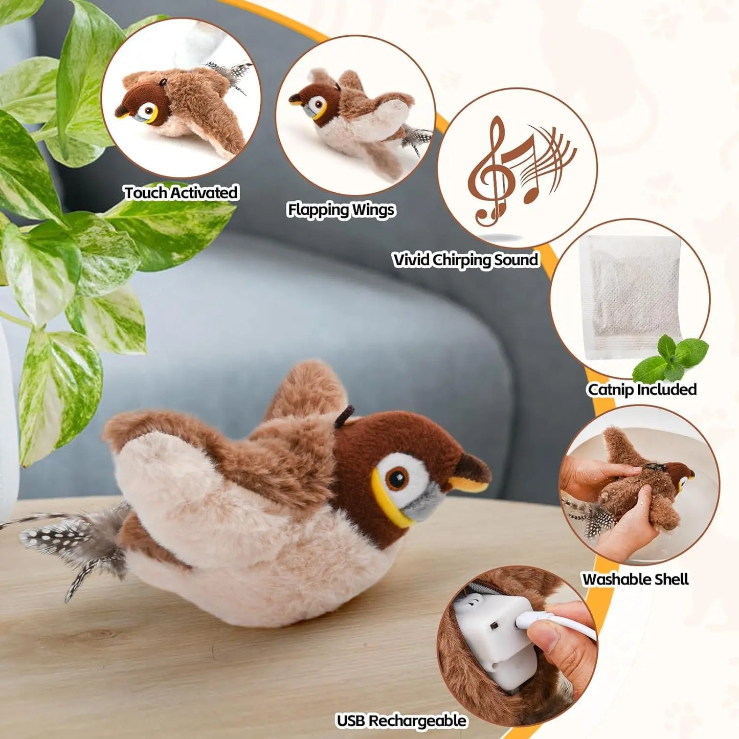 Rechargeable Cat Toy